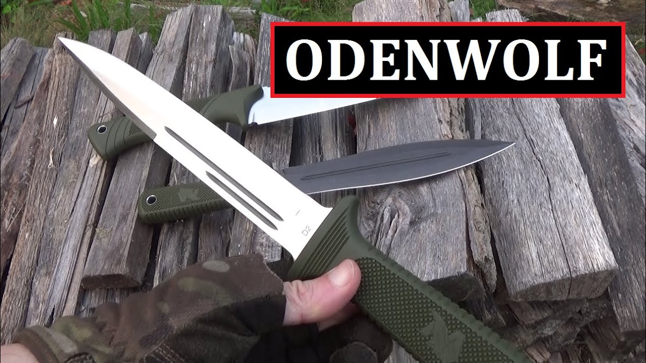Odenwolf Sow Catcher (Single Edge) Knife Destroys Bottles - Odin Bathes In Their Watery Blood