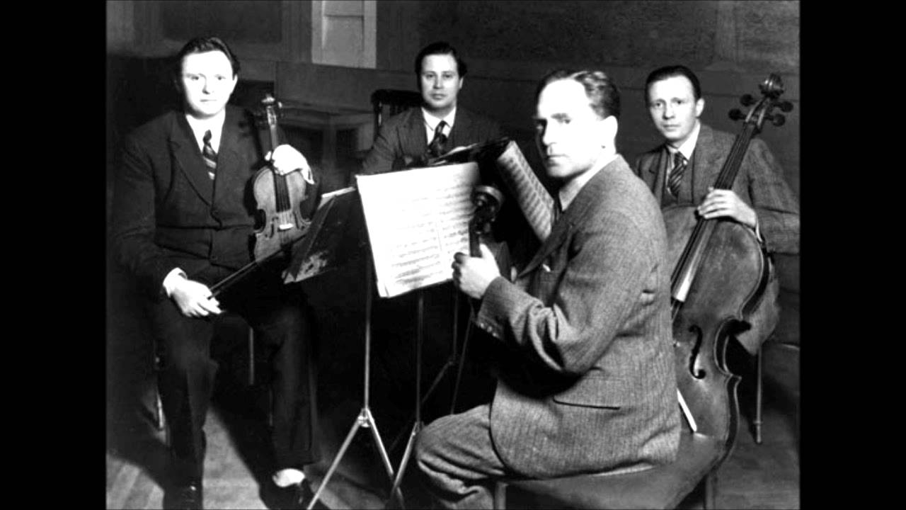 Beethoven - String quartet n°1 op.18 n°1 - Busch SQ