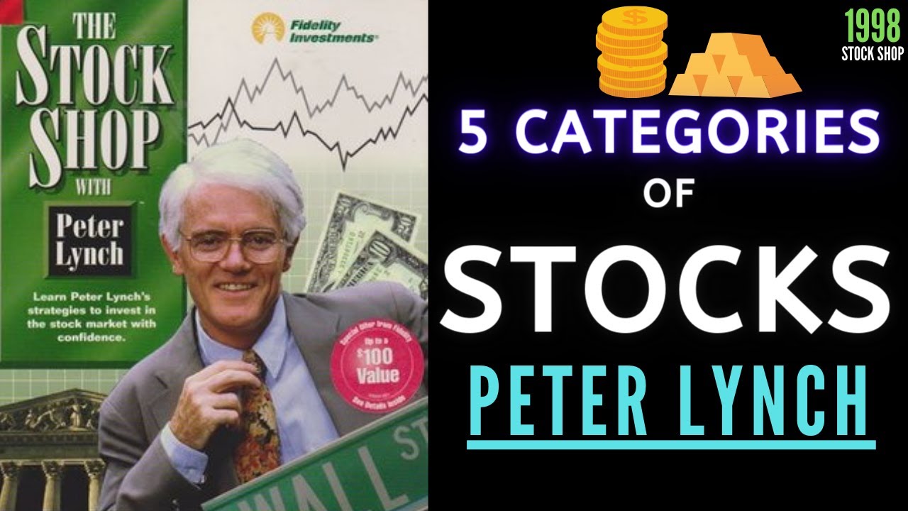 Peter Lynch on the 5 Categories of Stocks. | Stock Shop 1998【C:P.L Ep.38】