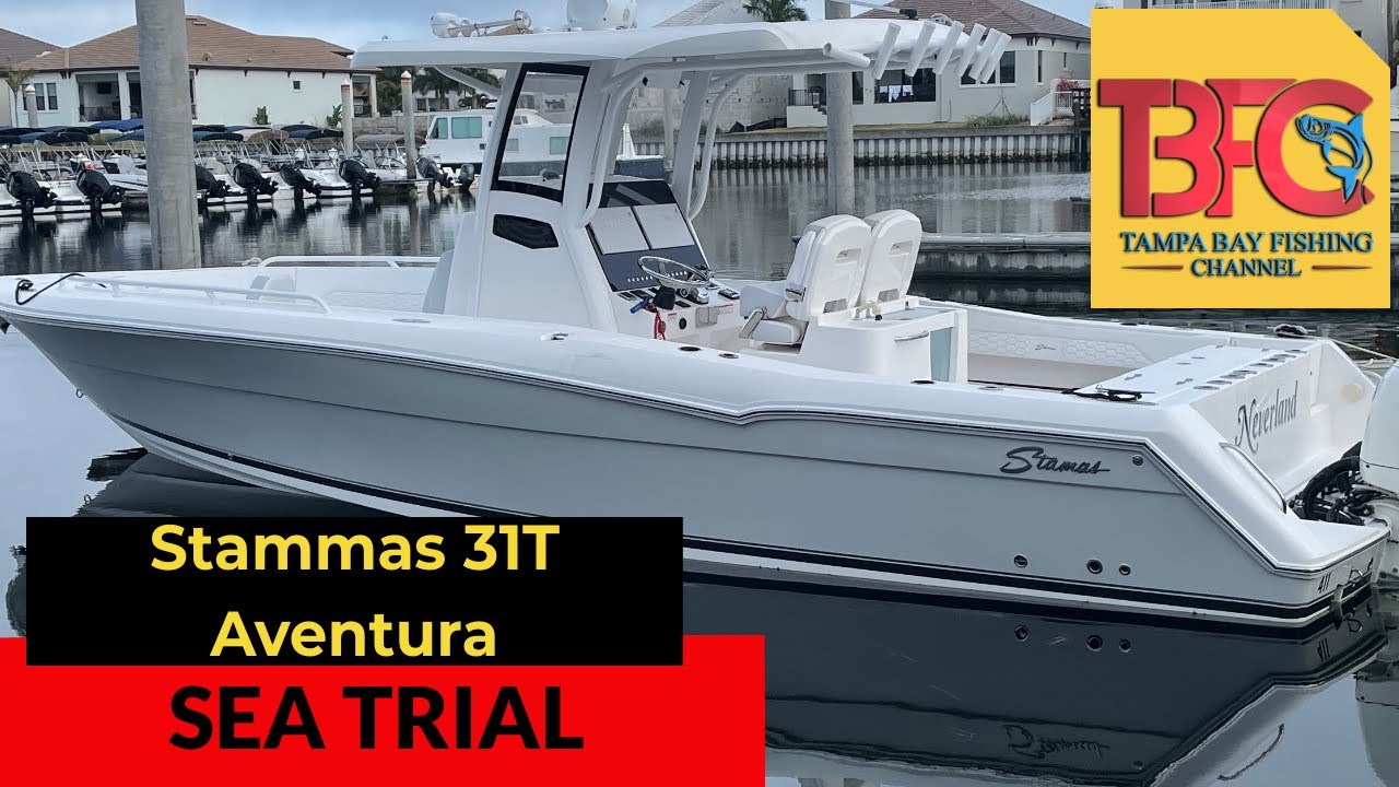 Seatrial on the 31T Aventura by Stamas Yachts!  Could this be our new boat?????