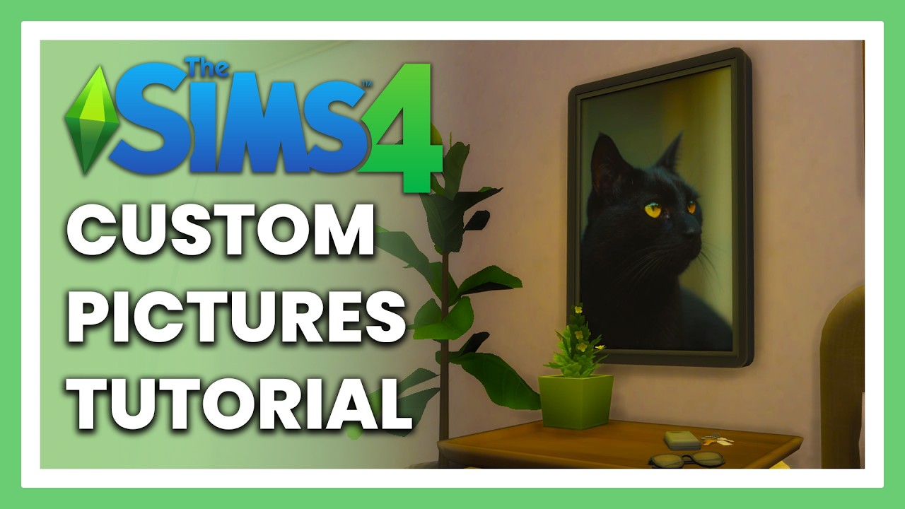 Add YOUR PHOTOS To The Sims 4 Easily!