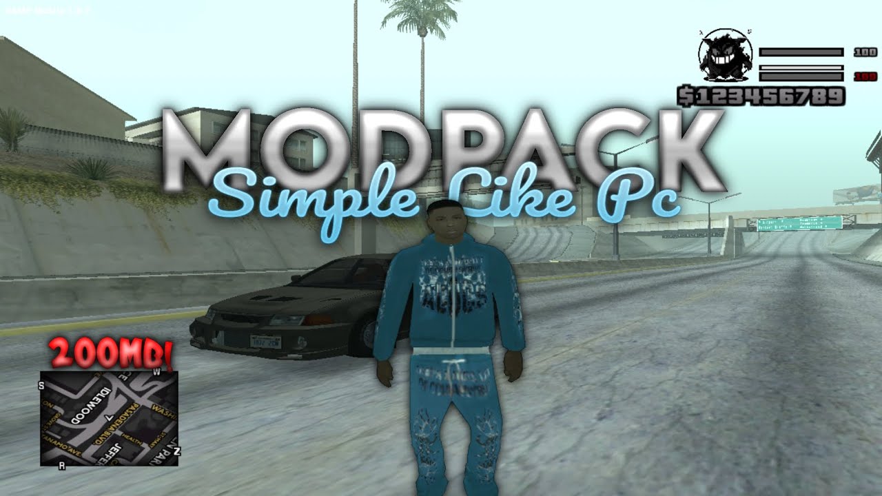 MODPACK SIMPLE LIKE PC CUMA 200MB AJA ! GTA SAMP ANDROID
