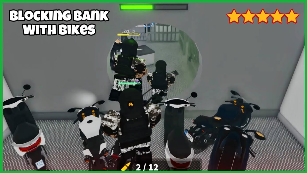 BLOCKING BANK WITH BIKE🏍️!! EMERGENCY HAMBURG🚨!! CRIMINAL GAMEPLAY 🥷!!