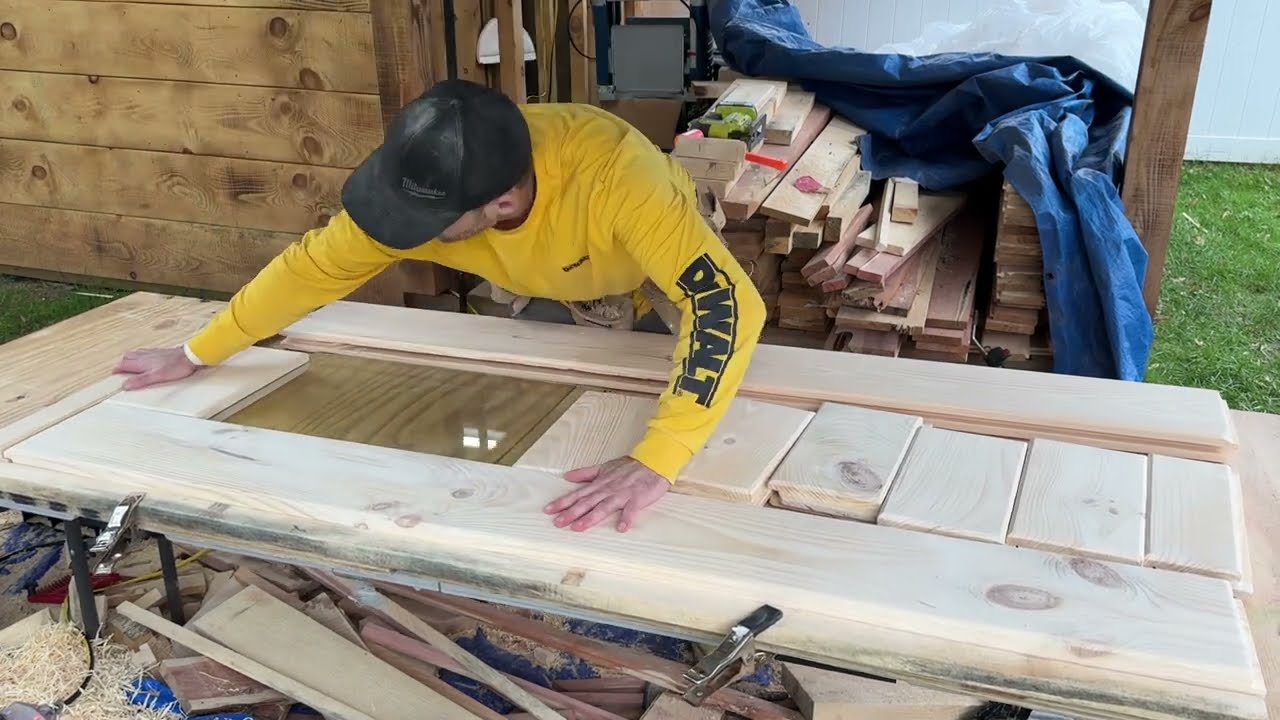 How to Build a heavy duty Sauna Door with window  (Full Build)