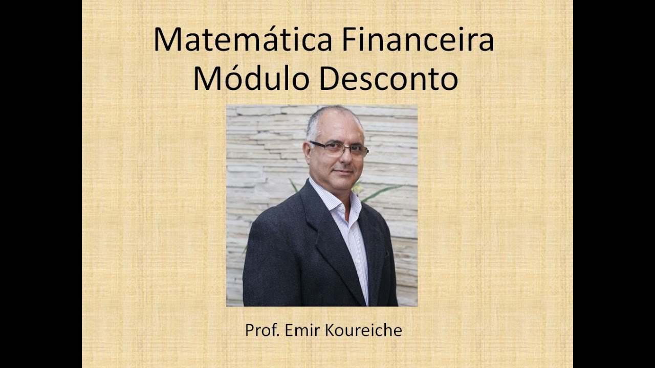 Desconto Comercial e Racional