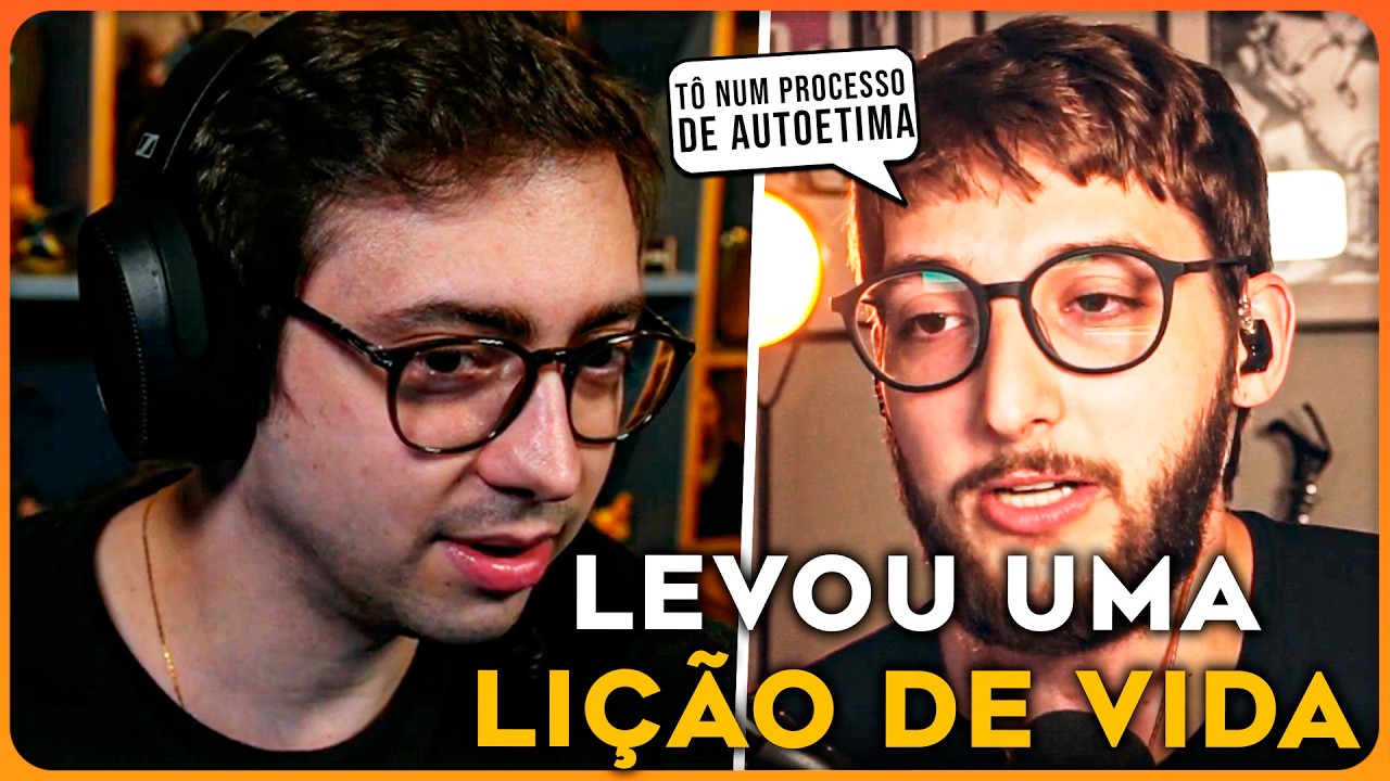 Calango deu uma LIÇÃO DE VIDA no Alanzoka