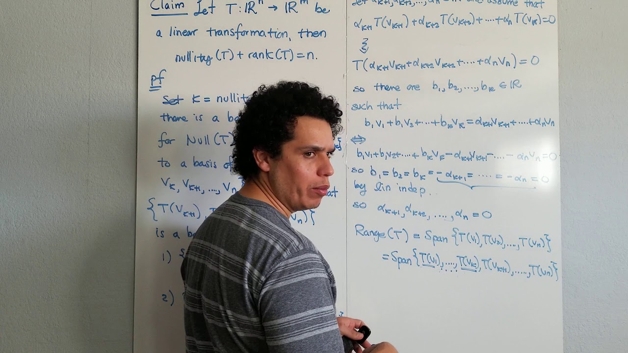 Dimension Theorem Proof 4