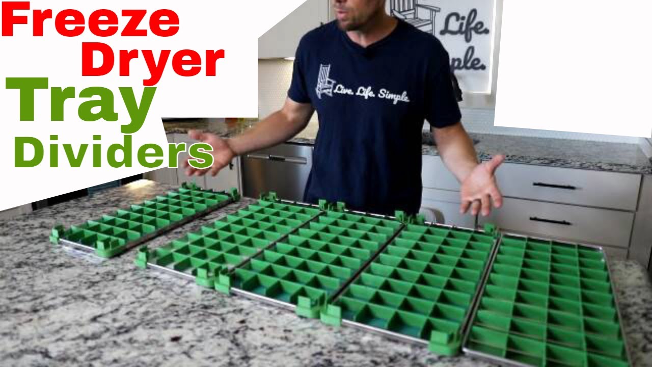 Perfect Portions Every Time With Freeze Dryer Tray Dividers! #traydividers