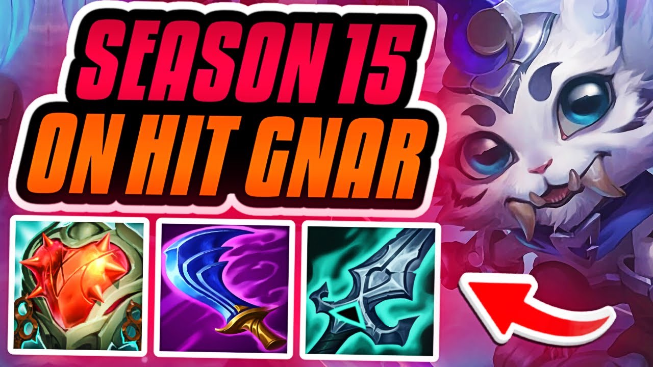 ON HIT TANK GNAR IN SEASON 15!!! Season 15 Gnar Gameplay (League of Legends)