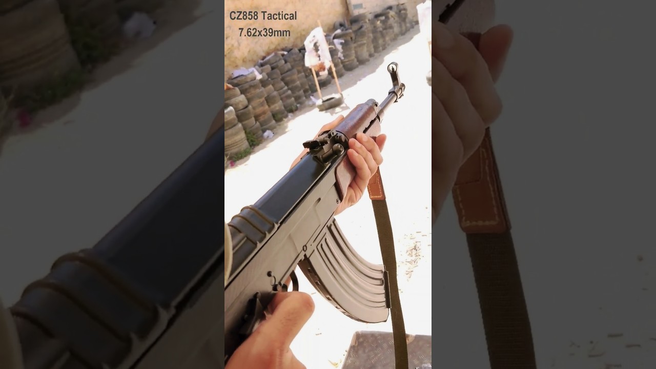 CZ model 858 Tactical chambered in 7.62x39mm