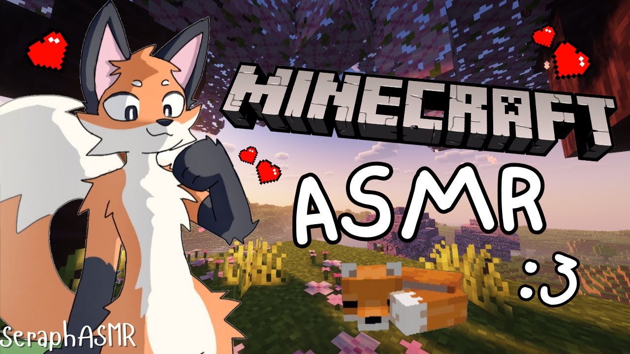 [Furry ASMR] Minecraft Fox find and comforts you to sleep :3 [Sleep-aid] [Soft-spoken] [Whispering]