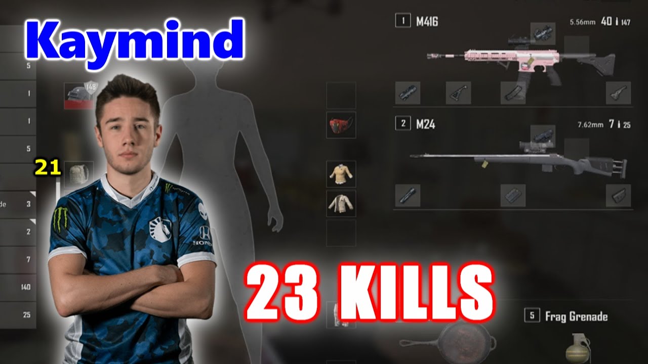 Team Liquid Kaymind & LittleBigWhale - 23 KILLS - M416 + M24 - DUO - Archive Games - PUBG