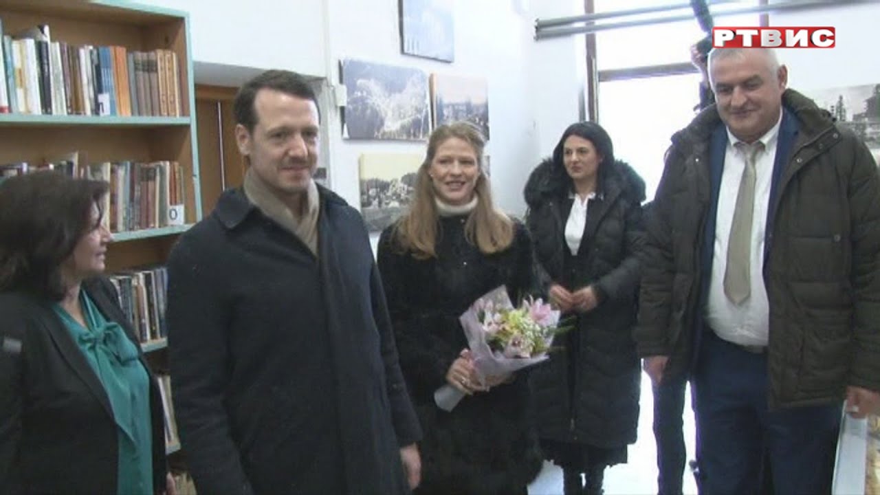 PRINC FILIP KARAĐORĐEVIĆ U POSJETI OPŠTINI HAN PIJESAK. prilog RTVIS, 07.02.2022.