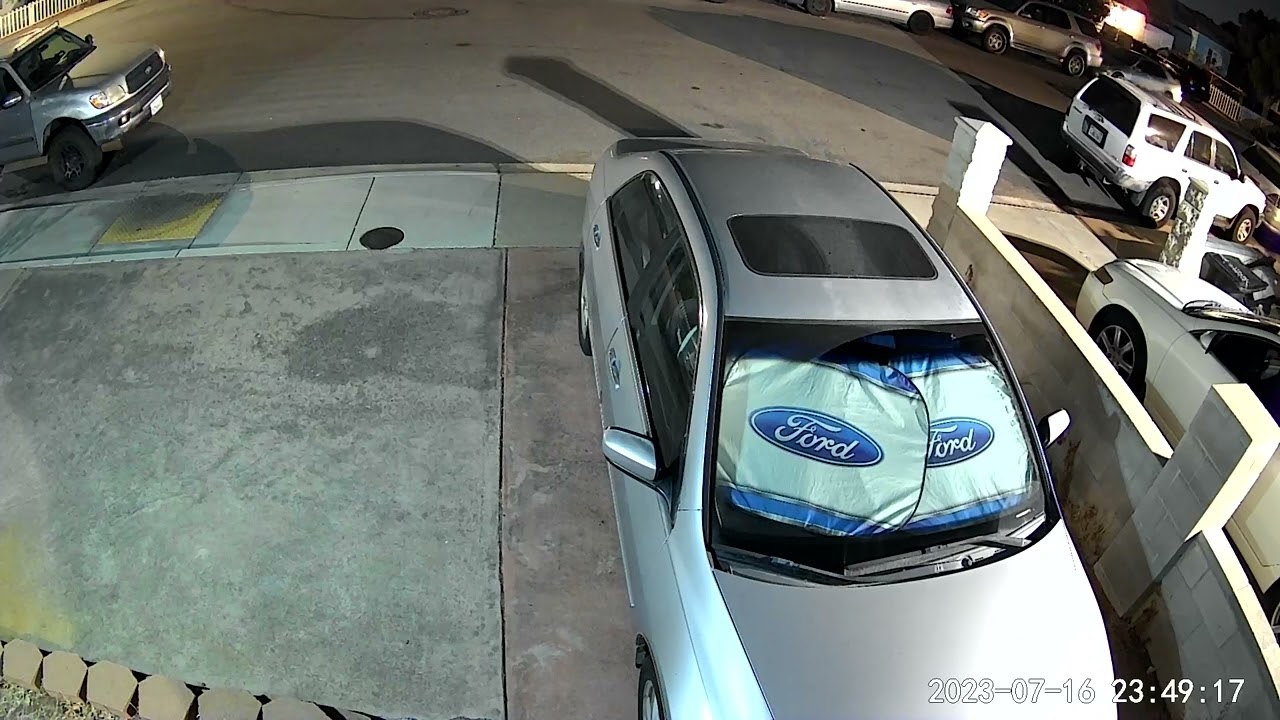 Event recorded on  2023 07 16  11 49 11 pm vroom #motorcycle front yard