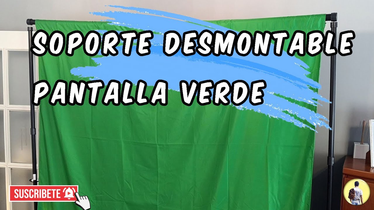 Soporte Desmontable Pantalla Verde