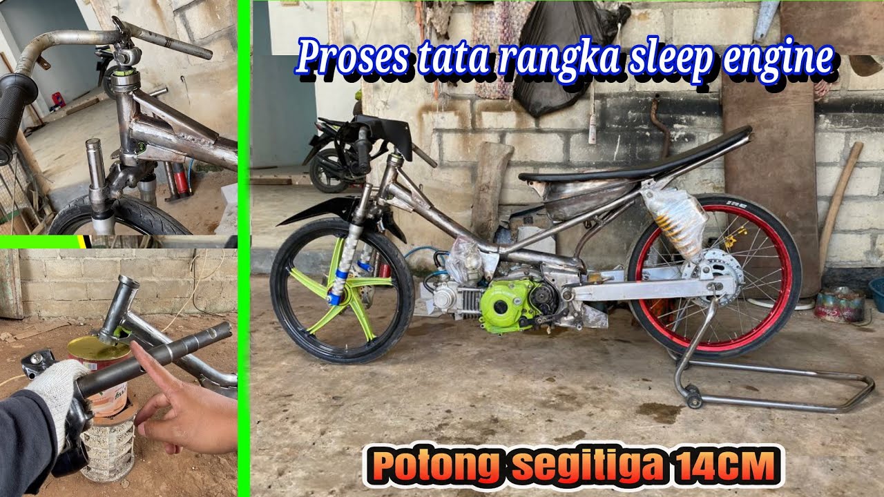 Proses custom rangka sleep engine 200