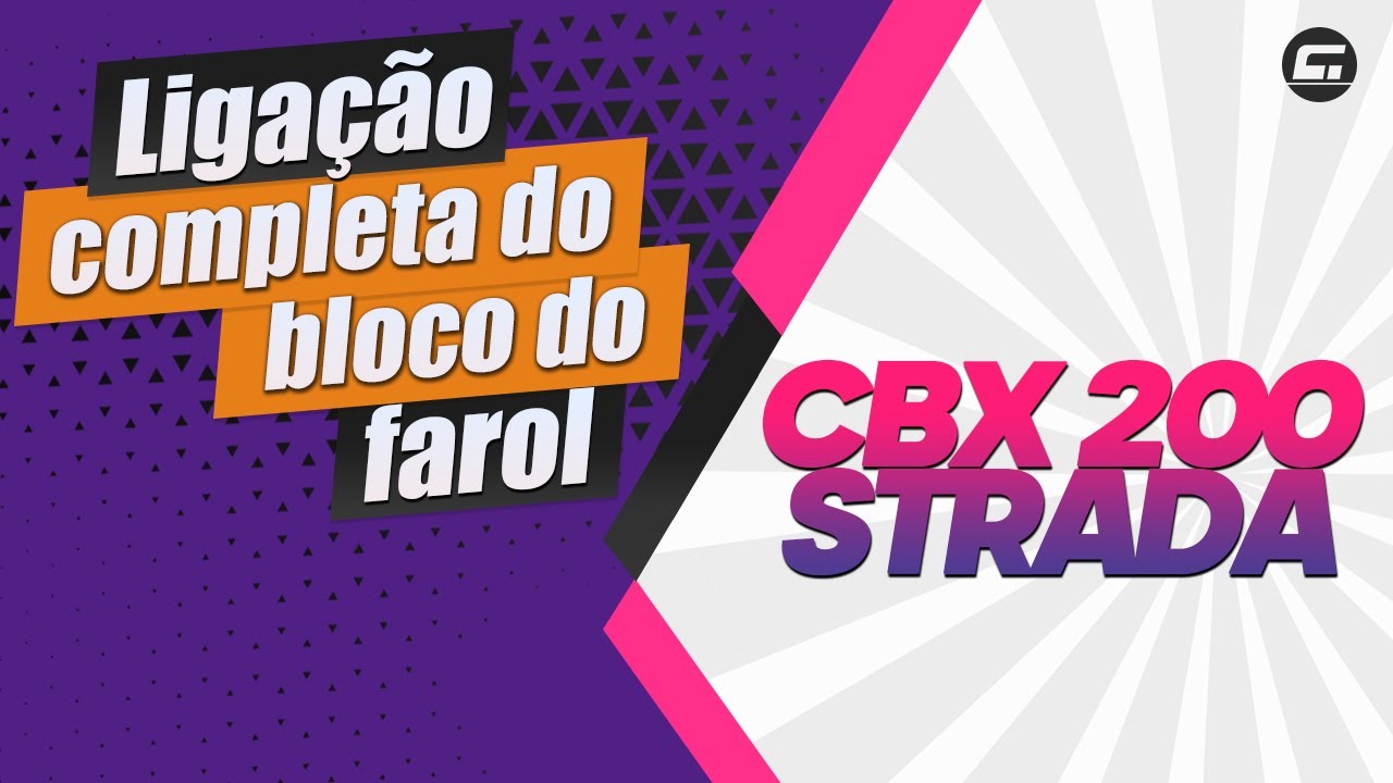 Como ligar fia&ccedil;&atilde;o original do farol | honda cbx 200 strada