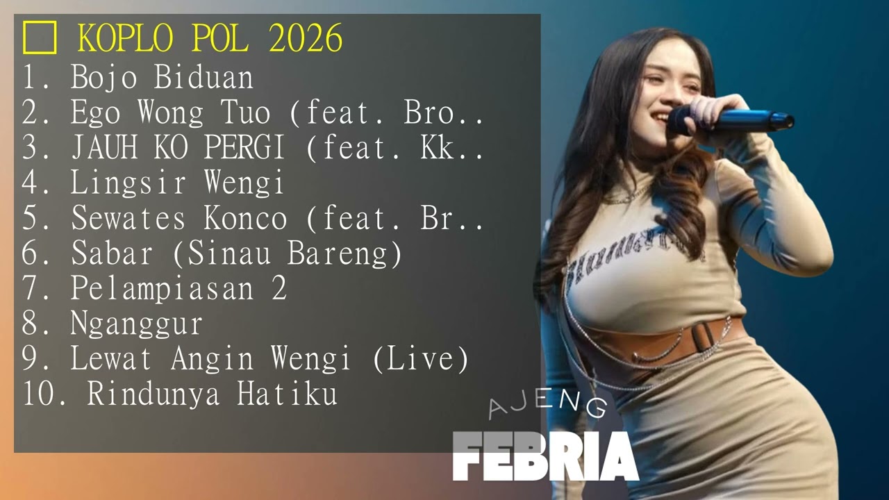 AJENG FEBRIA FULL ALBUM | KOPLO HITS 2026 | BOJO BIDUAN