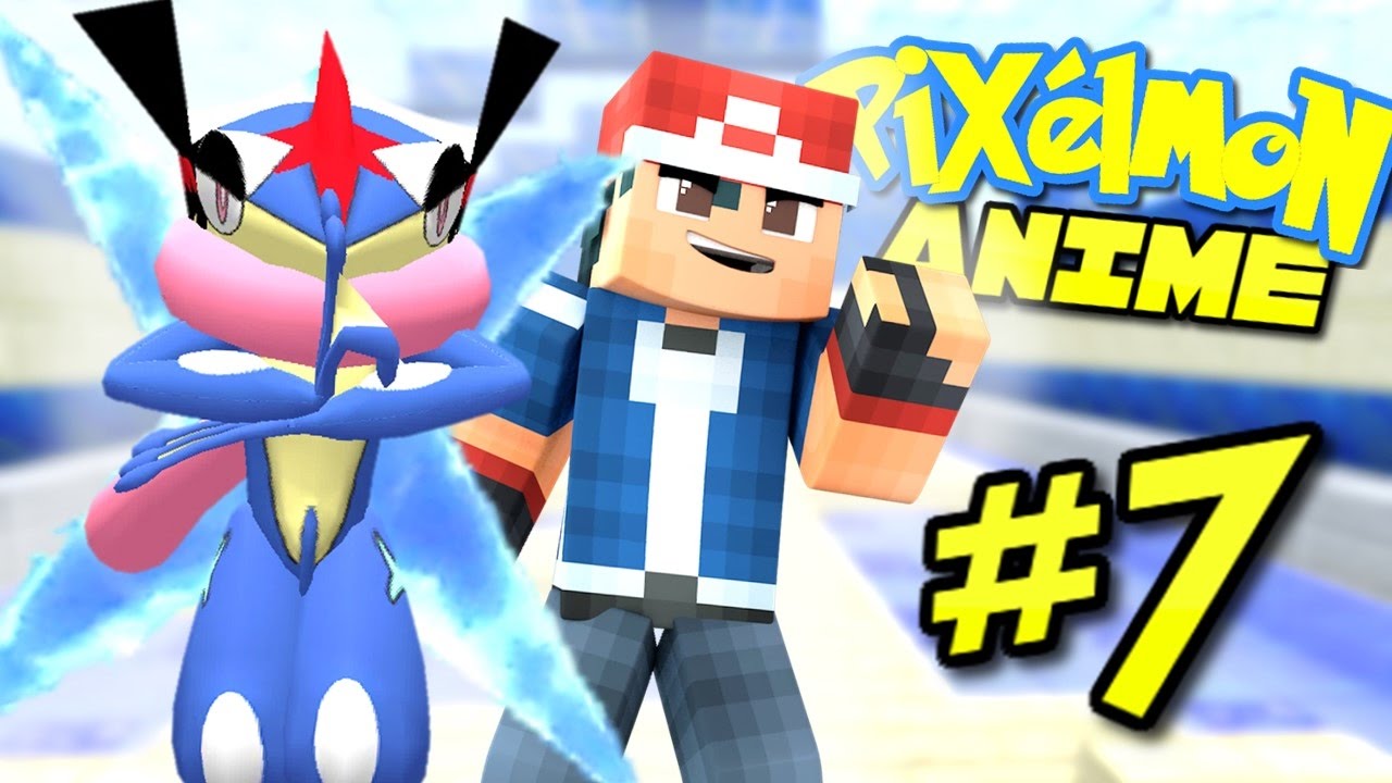 Pixelmon Anime ★ ASH-GRENINJA! (Minecraft Pixelmon 5.0 Roleplay) Episode 7