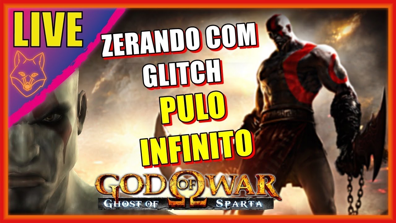 🔴 GOD OF WAR Ghost of Sparta ZERANDO COM GLITCH PULO INFINITO - #GODOFWAR #LIVE #AOVIVO