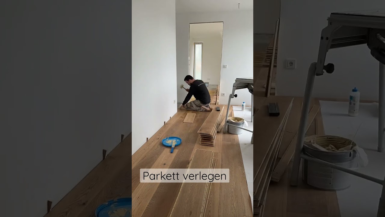 Bodenwerk Ewald | Landhausdiele verlegen #fypシ #parkett #landhausdiele #verklebt #diy #boden