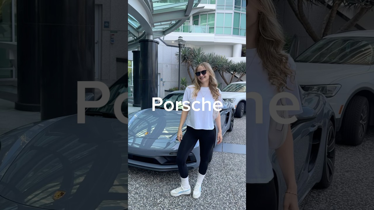 How I packed for a 2-week PORSCHE road trip 😱 #porsche #roadtrip #travel