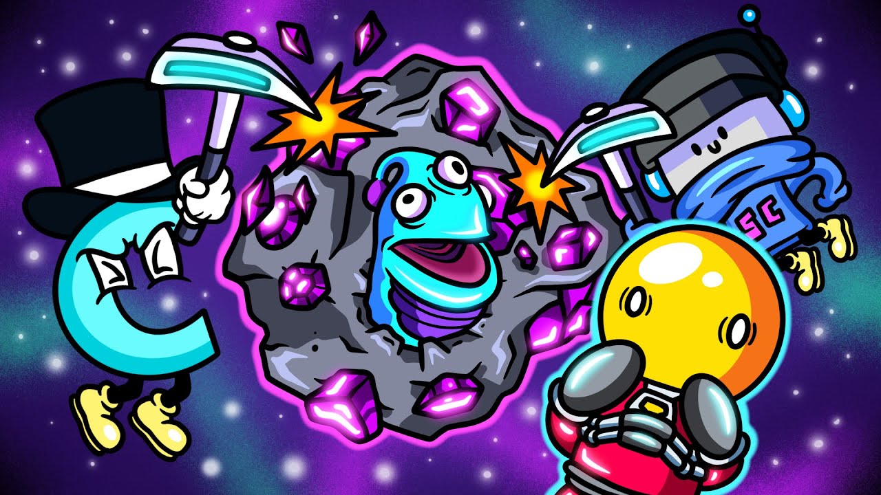 We Mine Space Diamonds and Fight Weird Alien Worms in Wobbly Life Multiplayer!