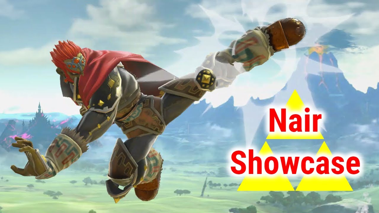 Smash Ultimate - Ganondorf: Nair Showcase
