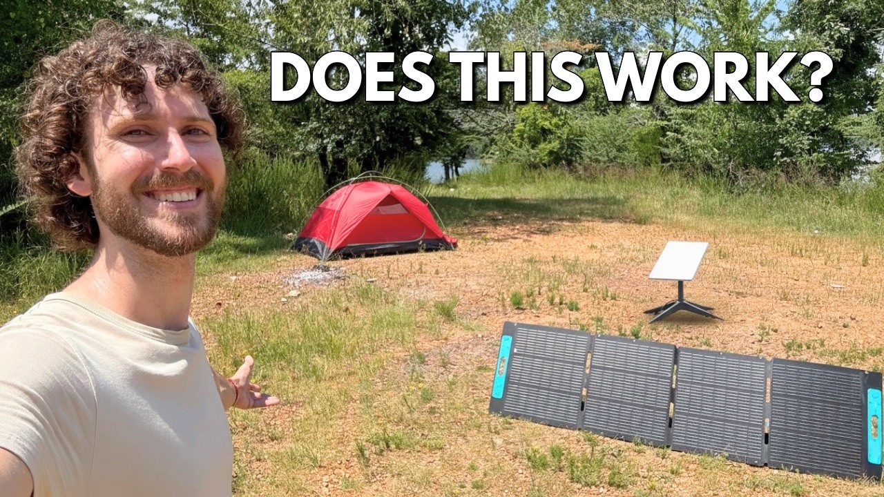 I Tried Off-Grid Camping with Solar & Starlink