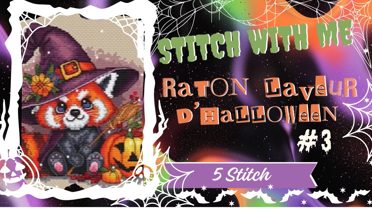 Partenariat FlossTube #42 -- @121stitch #5stitch  -- 