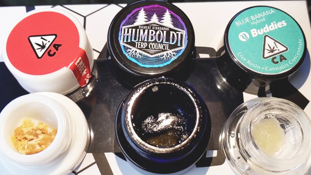 DABBING 3 DIFFERENT WAXES