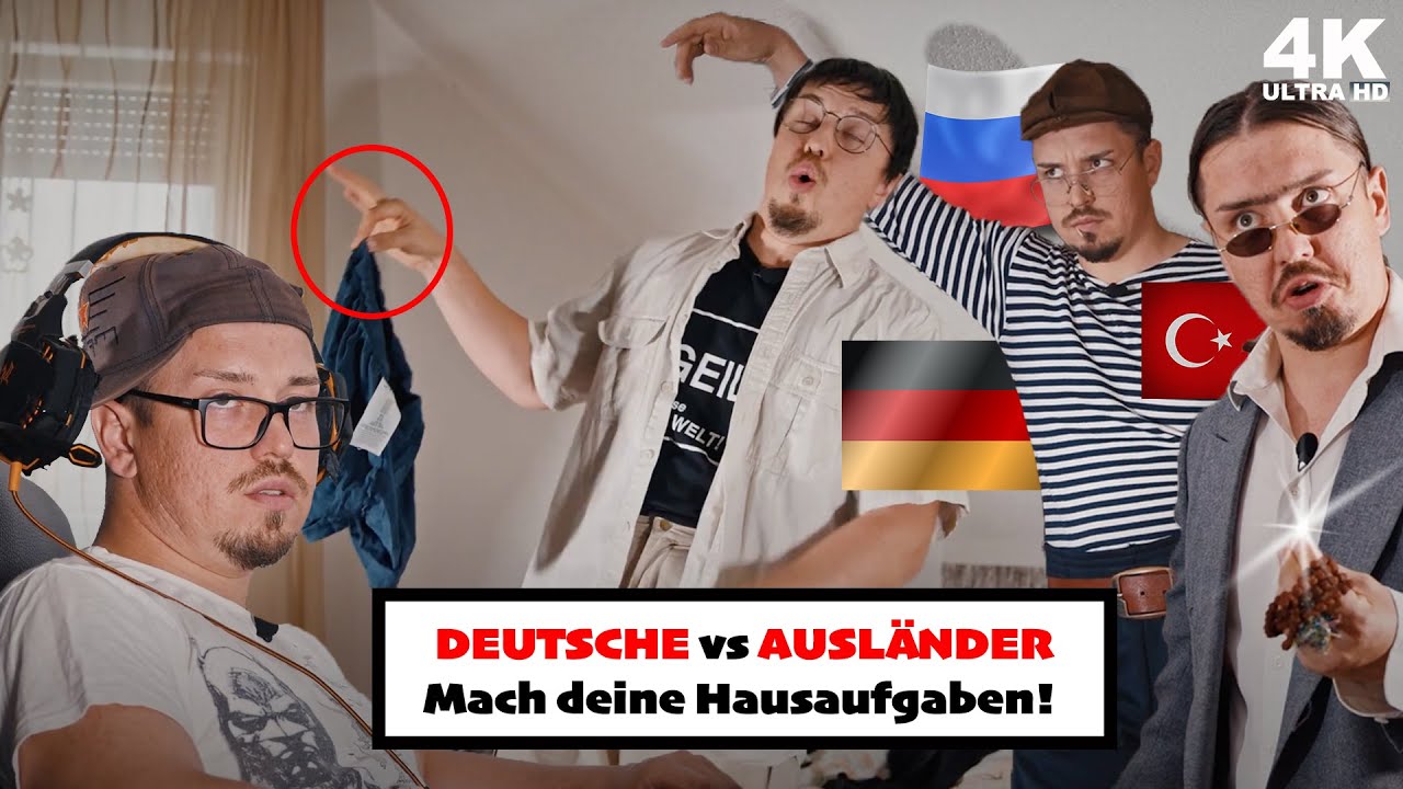 16# Vergleich: Deutsche | T&uuml;rken | Russen - Hausaufgaben machen.