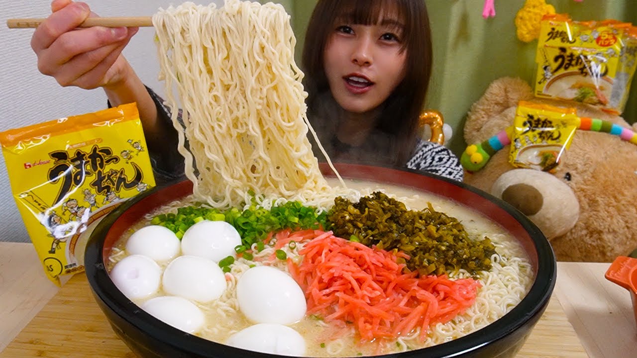 【大食い】深夜のうまかっちゃん10人前