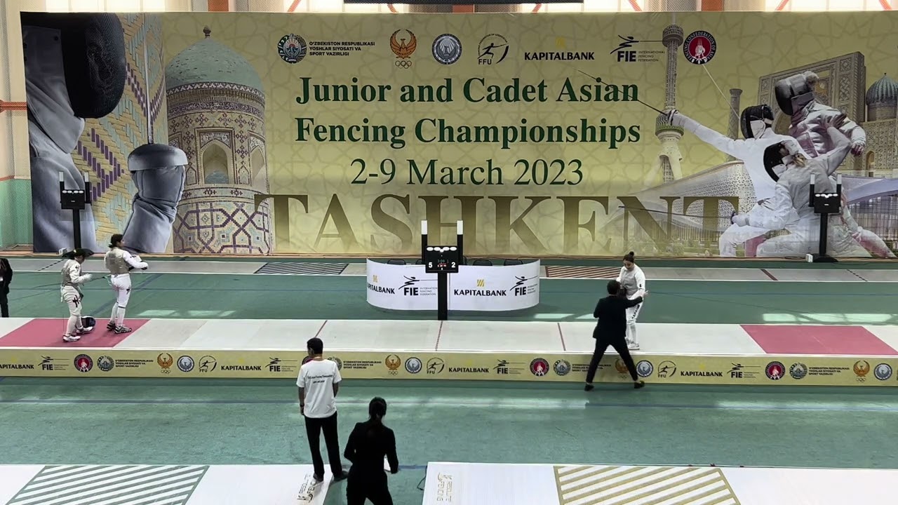 Hong Kong vs Japan / Cadet Women's Foil Team Final