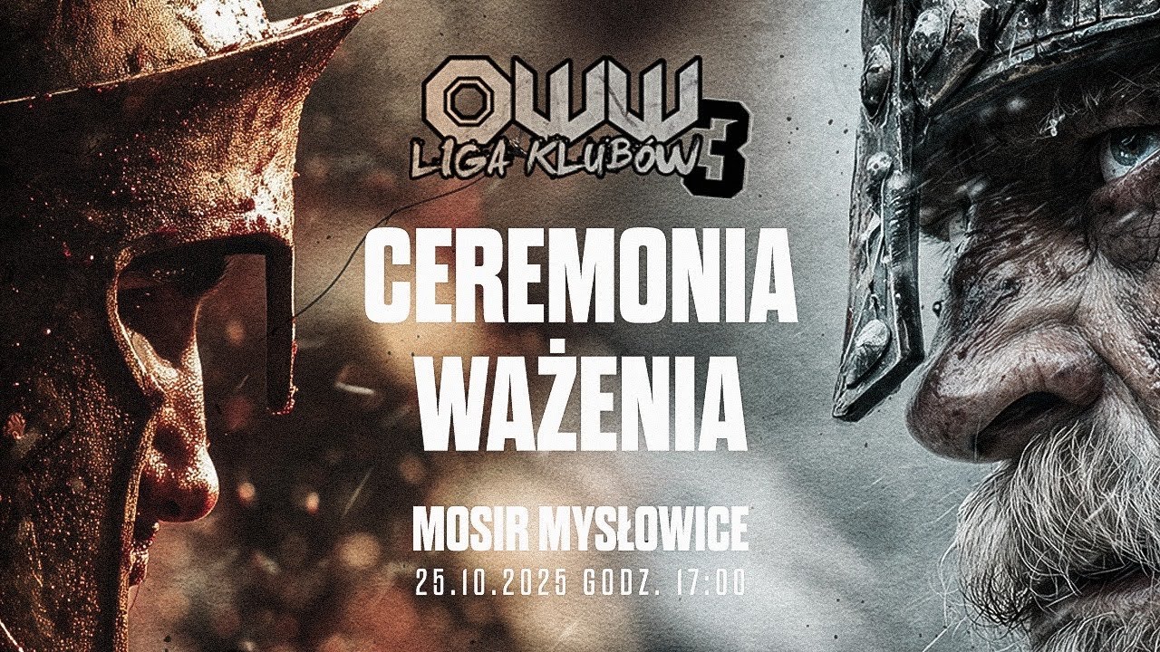 OWW LIGA KLUB&Oacute;W 3 FACE TO FACE + CEREMONIA WAŻENIA