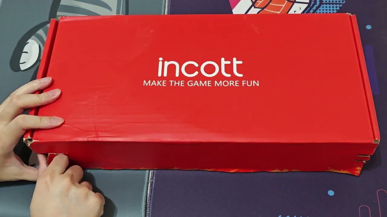 (純開箱)[奎森隨手開箱] 因科特 Incott G23 V2SE 墨白色  三模熱插拔微動電競滑鼠雙11小禮包開箱 || PAW3395 原相全家桶 #pixart