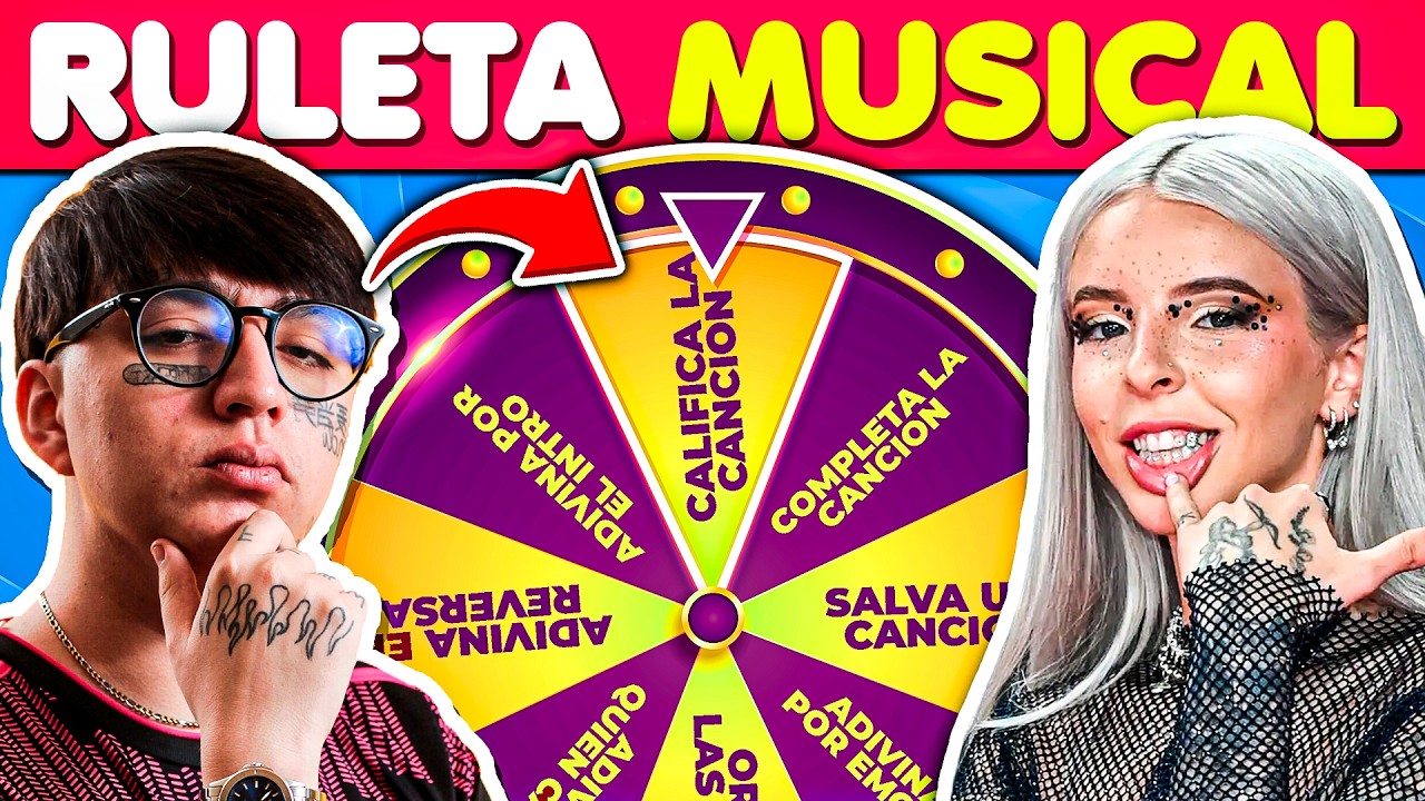 Ruleta Musical 🎶👩🏻‍🎤🎤 CUÁNTO SABES DE MUSICA NIVEL DIFICIL - TriviaTime Reto Música