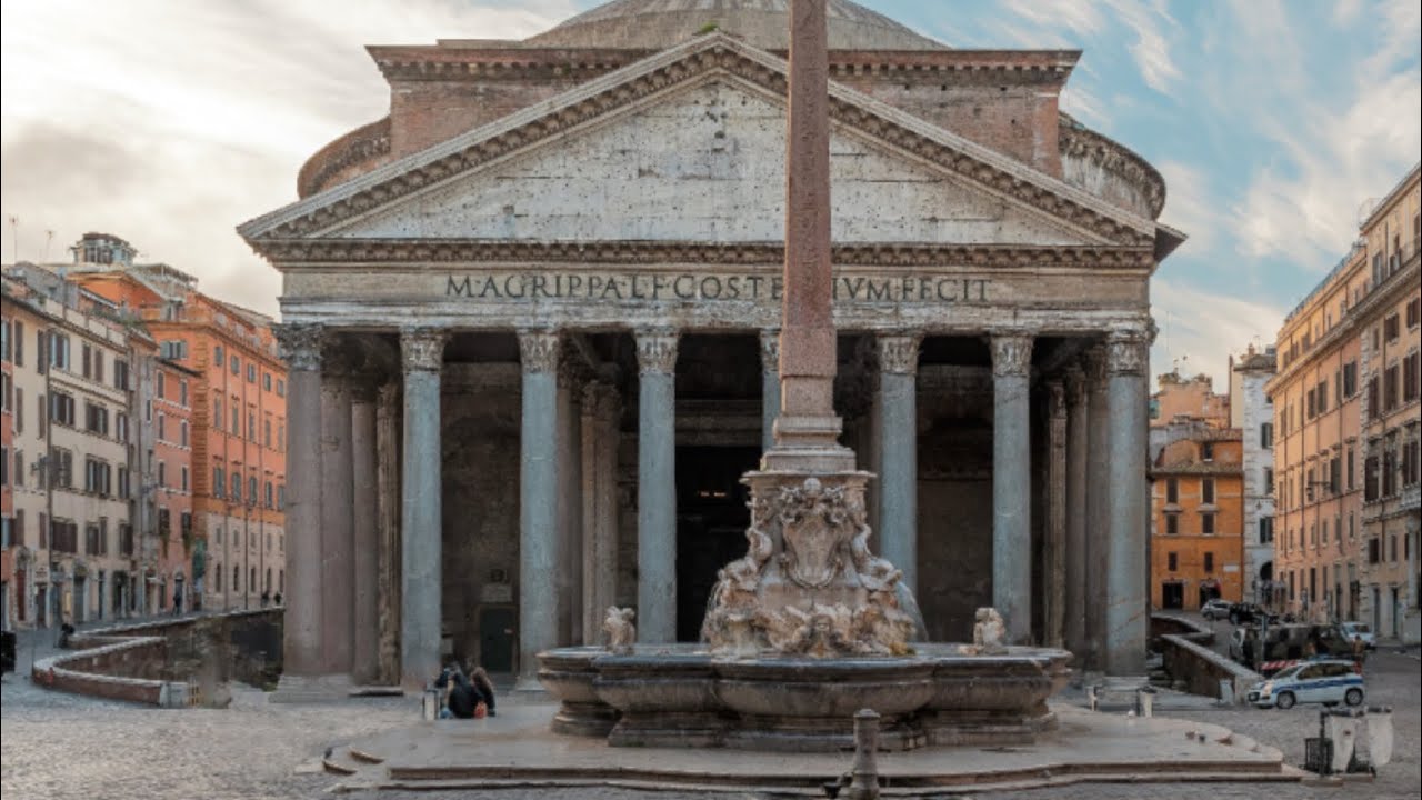 Italy Walking Tour | Pantheon and Streets of Rome second day