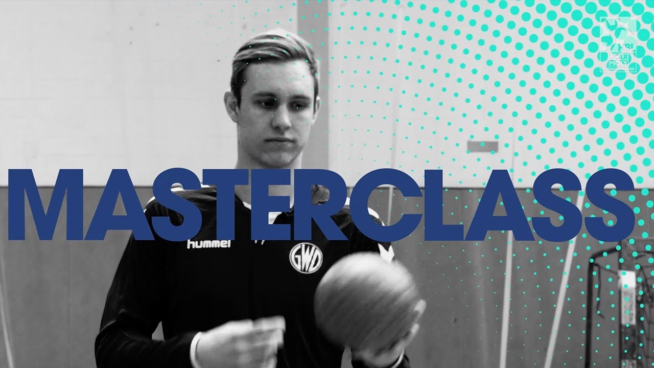 Handball-Masterclass mit Marian Michalczik: Der Mindener Youngster zeigt uns einen 