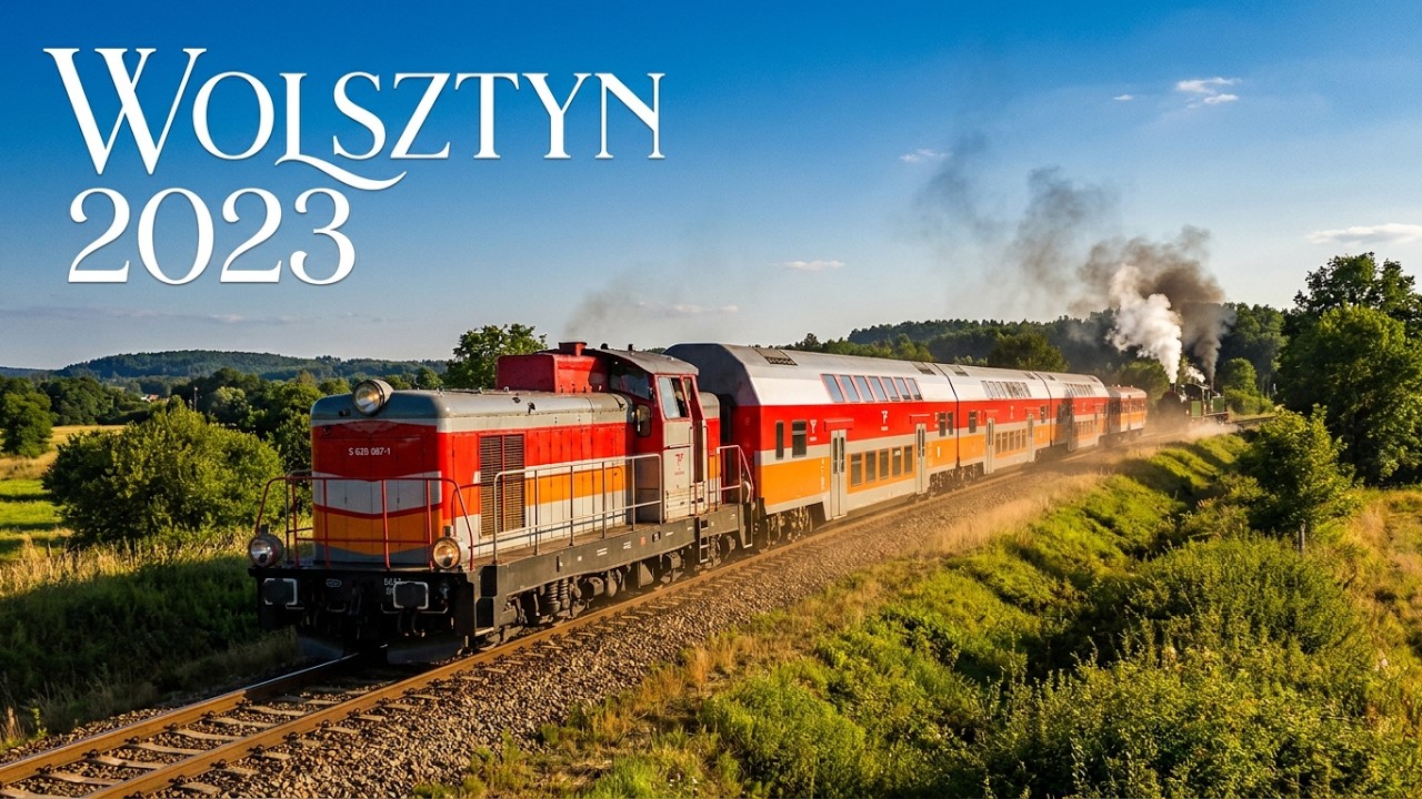 POLREGIO SU42 + Bohuny (Bmnopux) — Poznań → Wolsztyn na Paradę Parowozów 2023