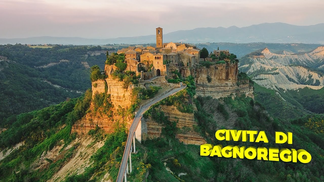 イタリアの滅びゆく街🇮🇹 チヴィタ・ディ・バーニョレージョ