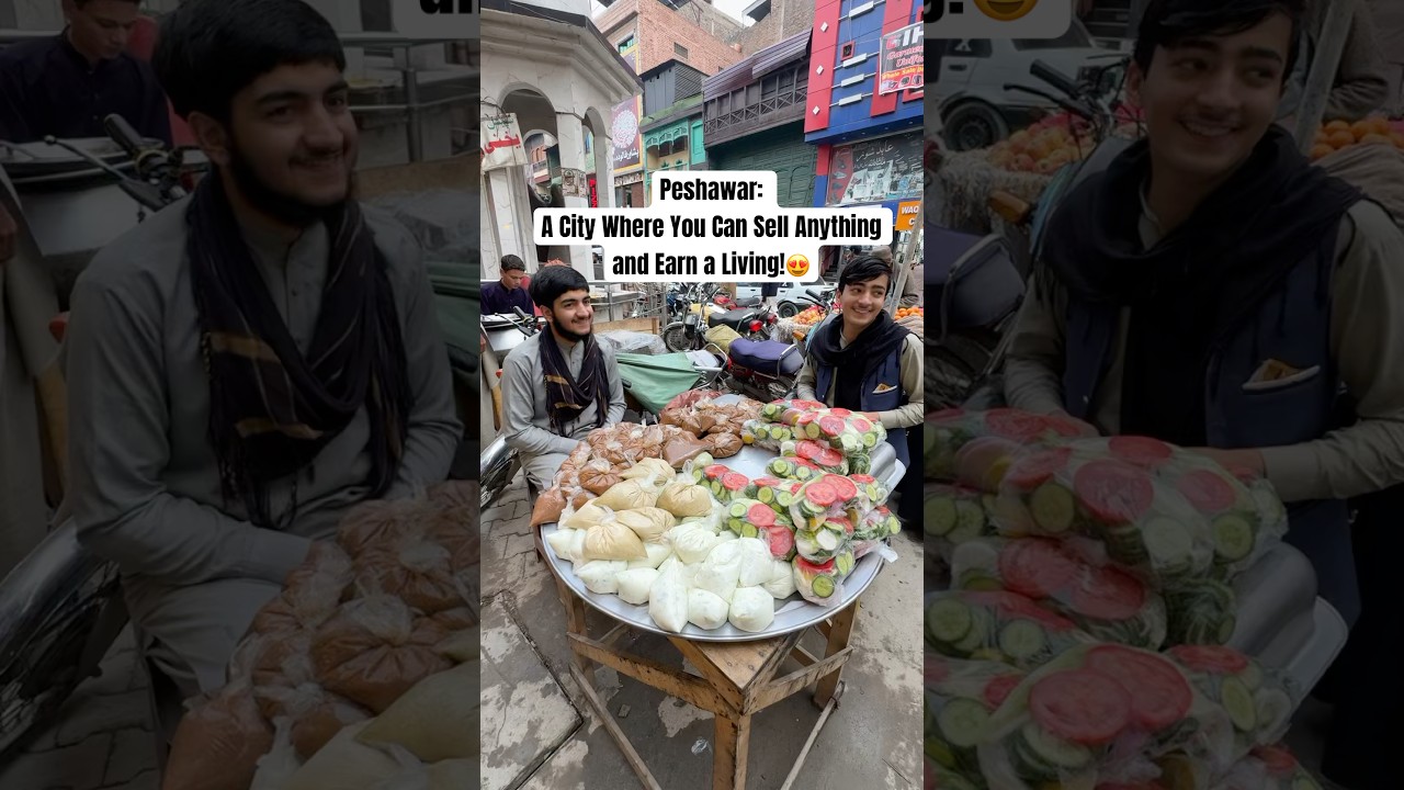 Peshawar: A City Where You Can Sell Anything and Earn a Living! ♥️ 