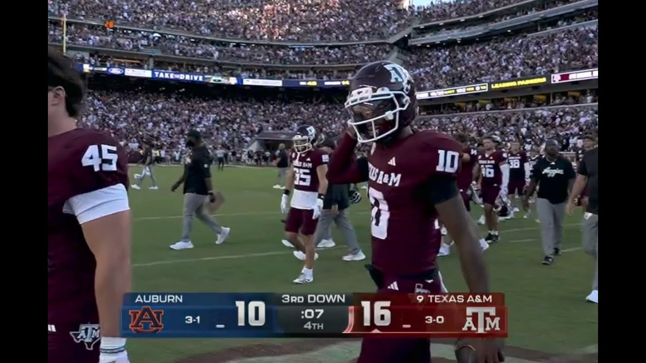 Texas A&M vs Auburn 2025 - Full game