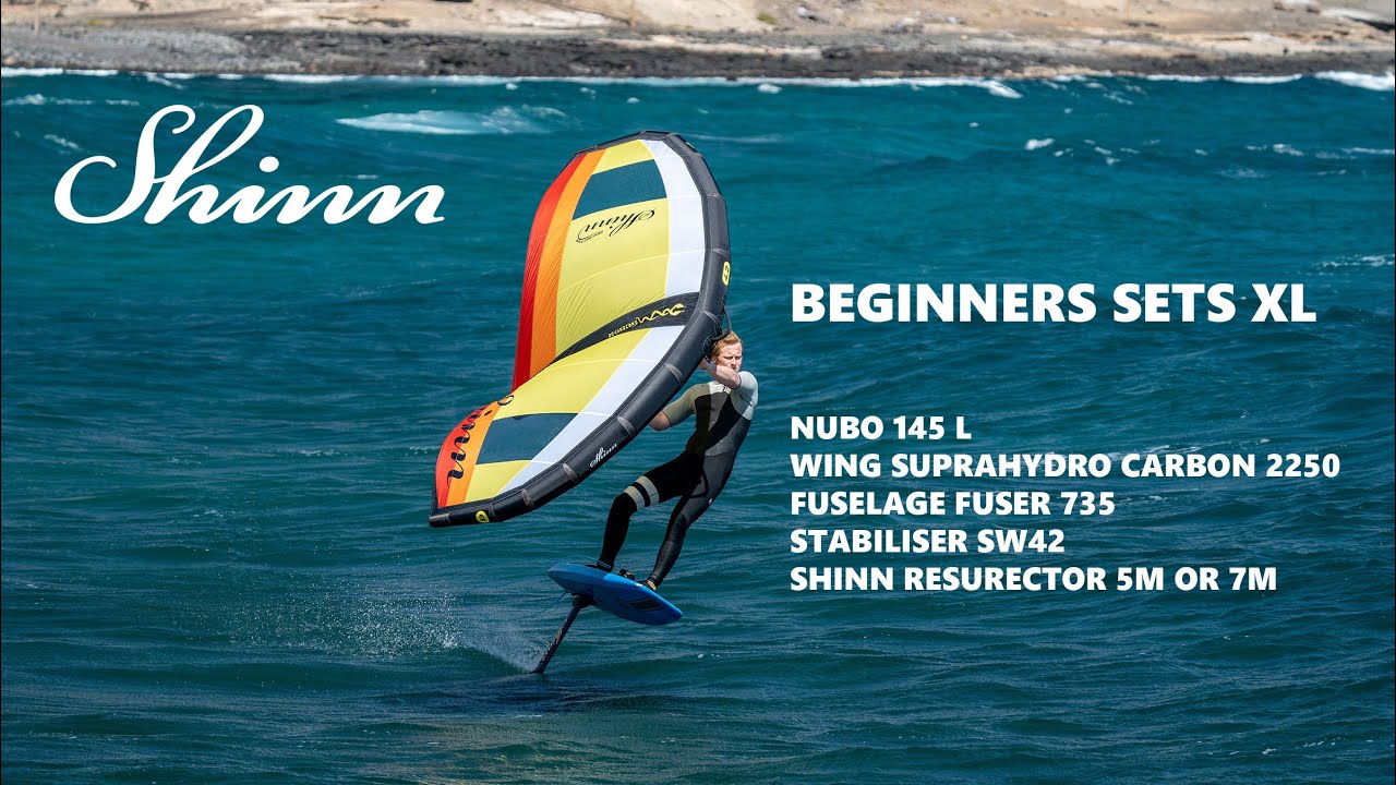 Wing foil Shinn BEGINNERS SETS XL 2250 - Best wingfoil set for beginners