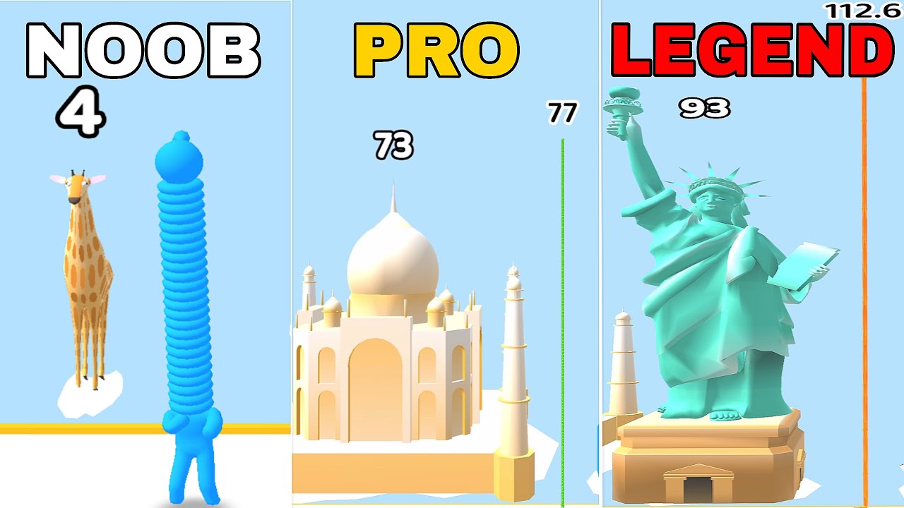 Long Neck Run - Top Gameplay (Android,iOS) Walkthrough All Levels Update 