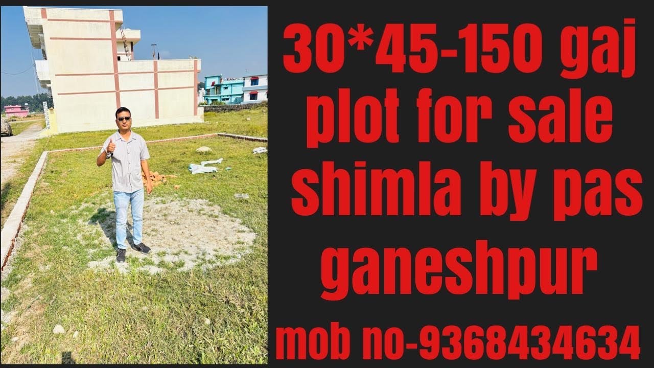  150 गज का प्लॉट बिक्री के लिए – गणेशपुर, शिमला बायपास रोड, देहरादून | बेहतरीन लोकेशन!