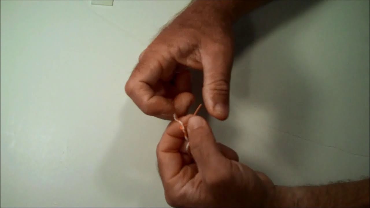 Knots for Fishing - Double Uni Knot - Line to Leader Knot