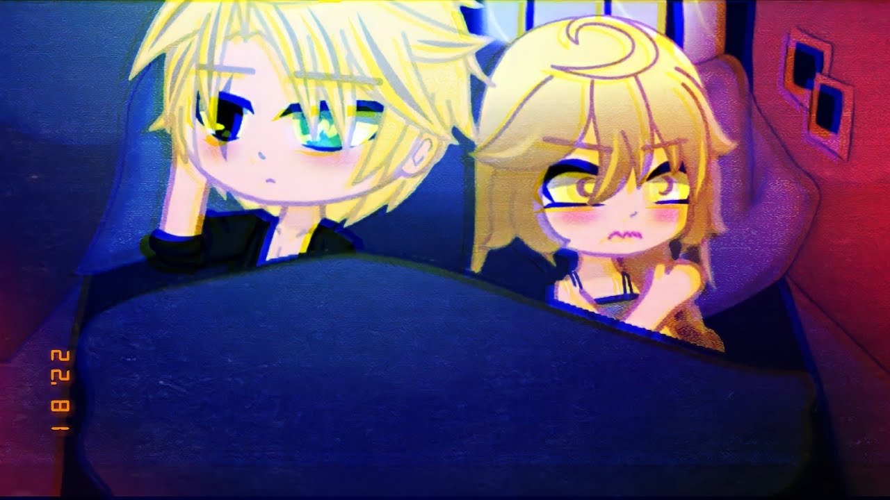 Nos toca dormir juntos😖🙄💢 ||gacha club|| gacha life