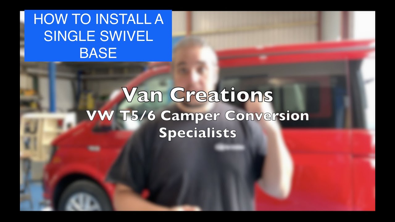 How to Fit a Single RIB Offset Swivel Base on a VW T5 & T6 Van