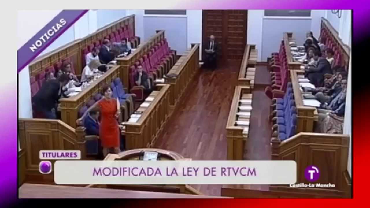 Modificacion de la ley de RTVCM 30-07-2015